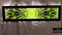 Holzrahmen / Passpartout / Lichtkasten 109x29 � 280,-